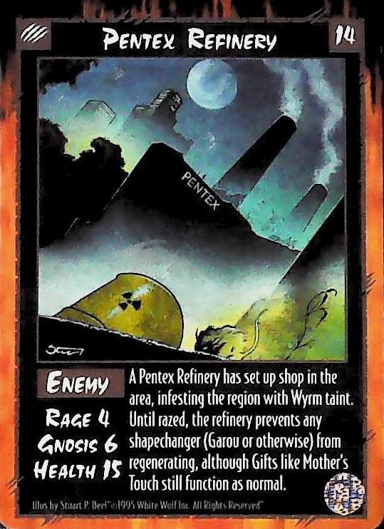 Rage CCG |Pentex Refinery - Limited | The Nerd Merchant