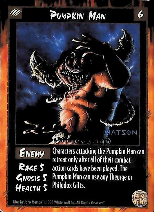 Rage CCG |Pumpkin Man - Limited | The Nerd Merchant