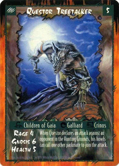 Rage CCG |Questor Treetalker - Limited | The Nerd Merchant