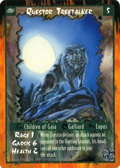 Rage CCG |Questor Treetalker - Limited | The Nerd Merchant