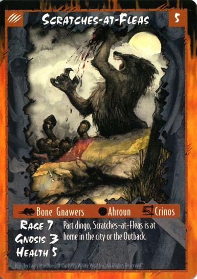 Rage CCG |Scratches-at-Fleas - Limited | The Nerd Merchant