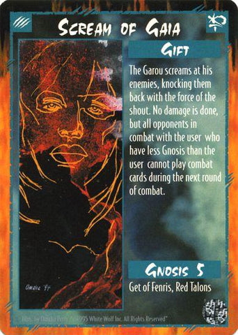 Rage CCG |Scream of Gaia - Limited | The Nerd Merchant