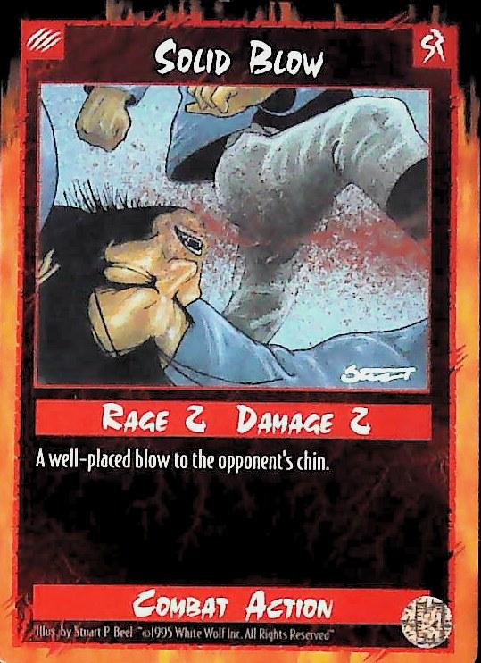 Rage CCG |Solid Blow - Limited | The Nerd Merchant