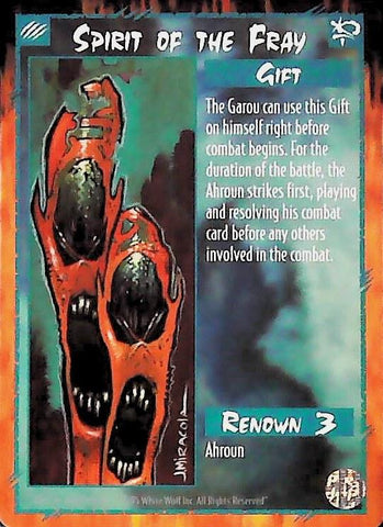 Rage CCG |Spirit of the Fray - Limited | The Nerd Merchant