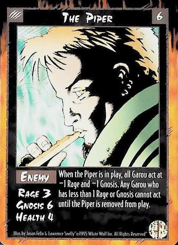 Rage CCG |The Piper - Limited | The Nerd Merchant