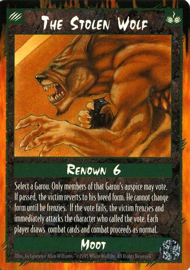 Rage CCG |The Stolen Wolf - Limited | The Nerd Merchant