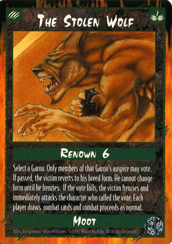 Rage CCG |The Stolen Wolf - Limited | The Nerd Merchant