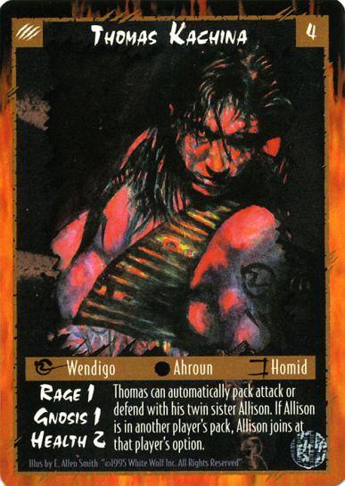 Rage CCG |Thomas Kachina - Limited | The Nerd Merchant