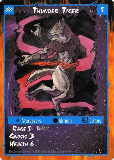 Rage CCG |Thunder Tiger - Limited | The Nerd Merchant