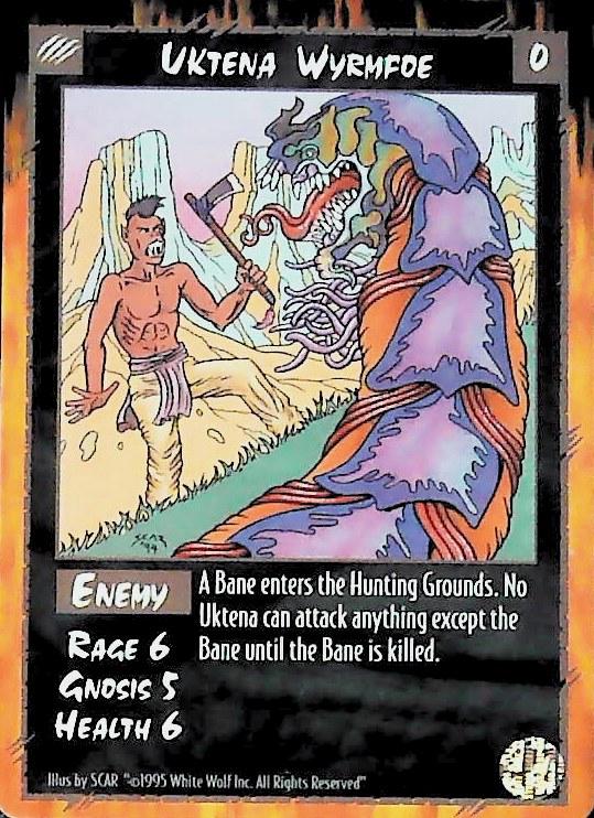 Rage CCG |Uktena Wyrmfoe - Limited | The Nerd Merchant