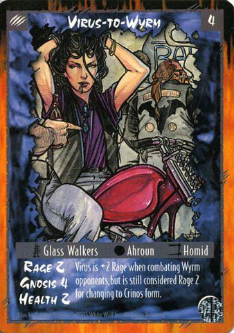 Rage CCG |Virus-to-Wyrm - Limited | The Nerd Merchant