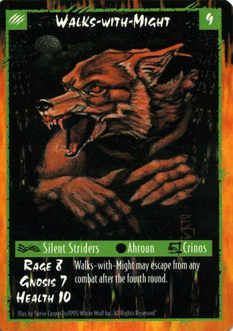 Rage CCG |Walks-with-Might - Limited | The Nerd Merchant