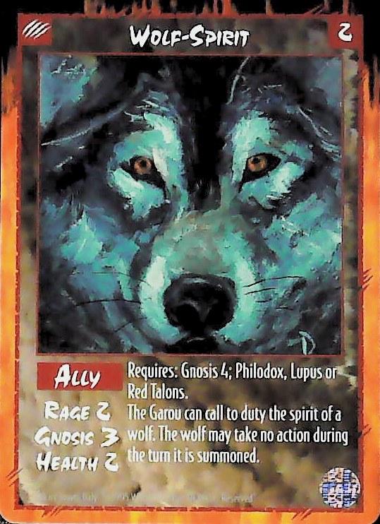 Rage CCG |Wolf-Spirit - Limited | The Nerd Merchant