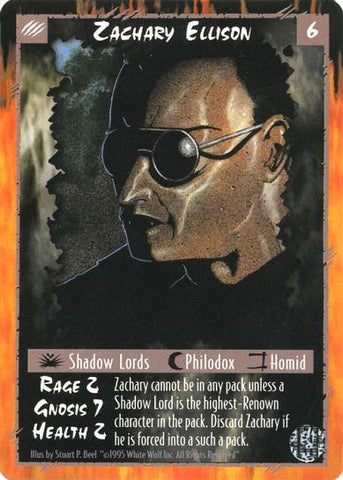 Rage CCG |Zachary Ellison - Limited | The Nerd Merchant