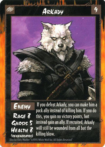 Rage CCG | Arkady - Promo Apocalypse | The Nerd Merchant