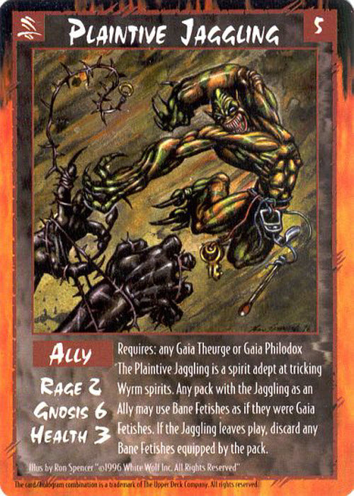 Rage CCG | Plaintive Jaggling - Promo Apocalypse | The Nerd Merchant