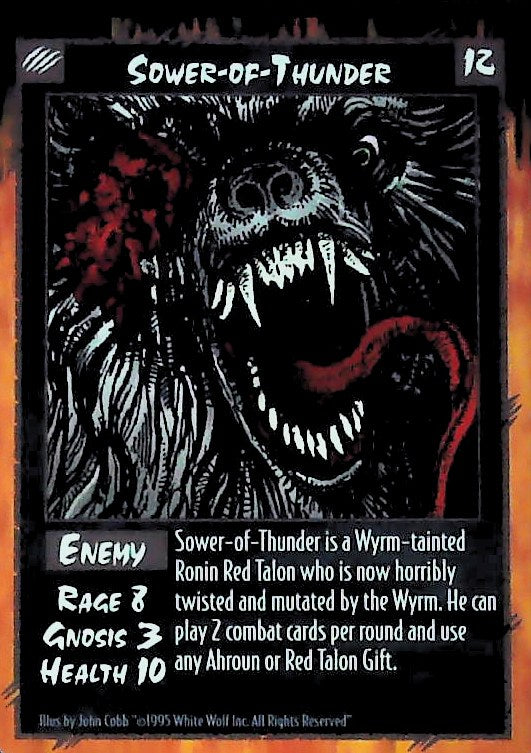 Rage CCG | Sower of Thunder - Promo Apocalypse | The Nerd Merchant