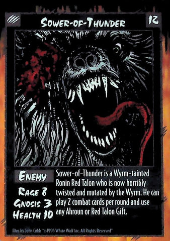 Rage CCG | Sower of Thunder - Promo Apocalypse | The Nerd Merchant