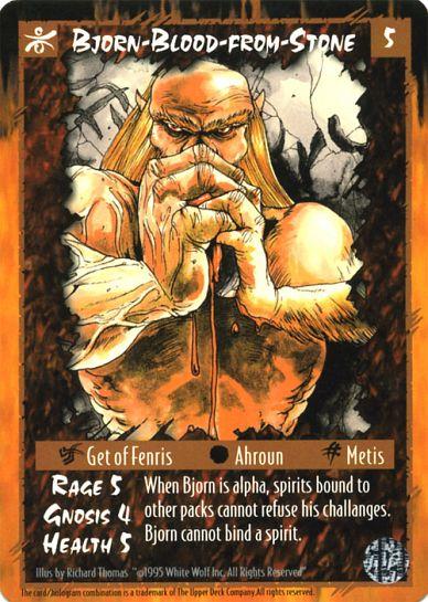 Rage CCG | Bjorn-Blood from Stone - The Umbra | The Nerd Merchant