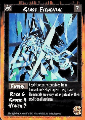 Rage CCG | Glass Elemental - The Umbra | The Nerd Merchant