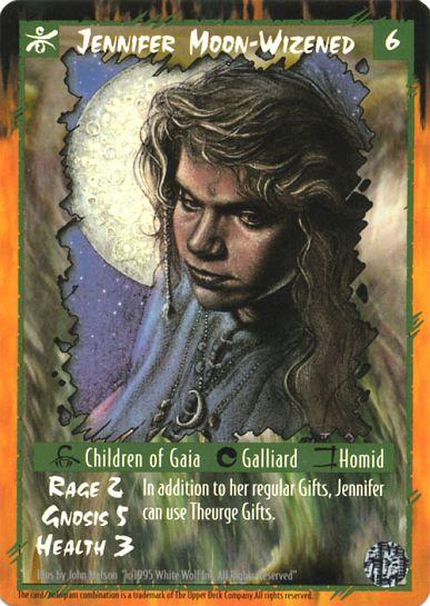 Rage CCG | Jennifer Moon Wizened - The Umbra | The Nerd Merchant