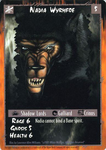 Rage CCG | Nadia Wyrmfoe - The Umbra | The Nerd Merchant