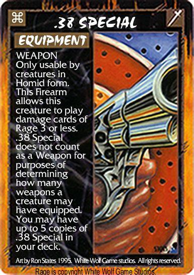 Rage CCG | .38 Special - Unlimited | The Nerd Merchant