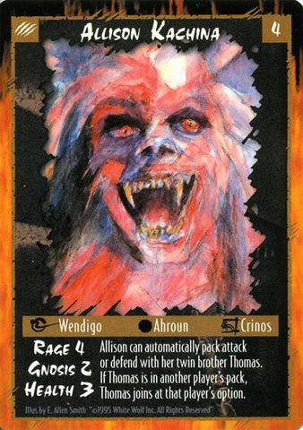 Rage CCG | Allison Kachina - Unlimited | The Nerd Merchant