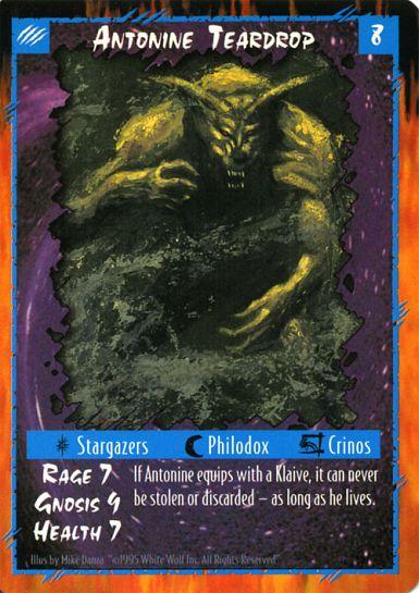 Rage CCG | Antonine Teardrop - Unlimited | The Nerd Merchant