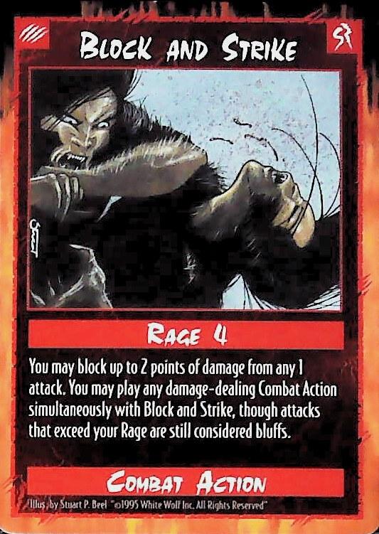 Rage CCG | Block and Strike - Unlimited | The Nerd Merchant