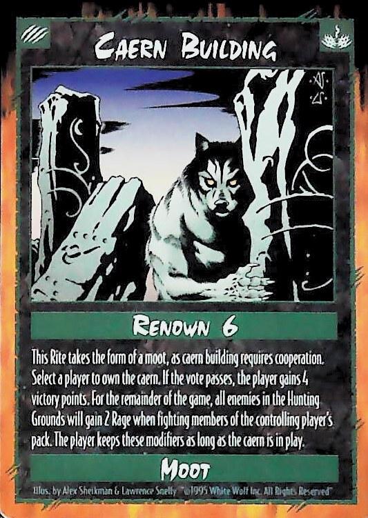 Rage CCG | Caern Building - Unlimited | The Nerd Merchant