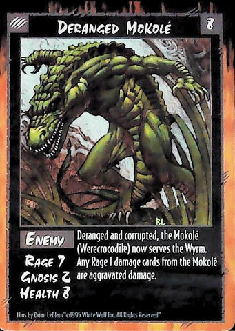 Rage CCG | Deranged Mokole - Unlimited | The Nerd Merchant