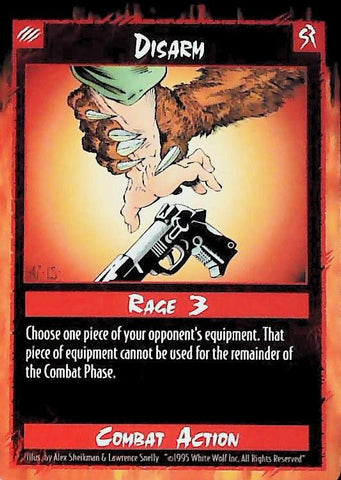 Rage CCG | Disarm - Unlimited | The Nerd Merchant