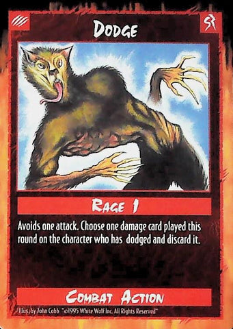 Rage CCG | Dodge - Unlimited | The Nerd Merchant