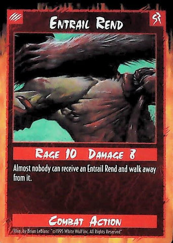 Rage CCG | Entrail Rend - Unlimited | The Nerd Merchant