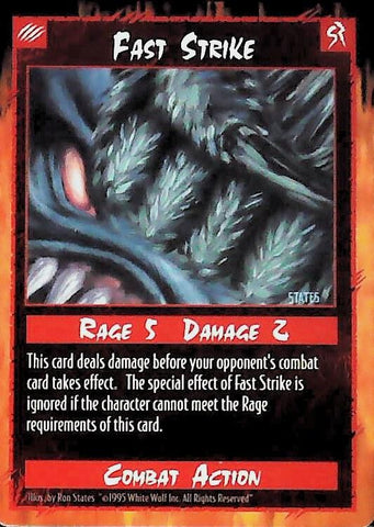 Rage CCG | Fast Strike - Unlimited | The Nerd Merchant