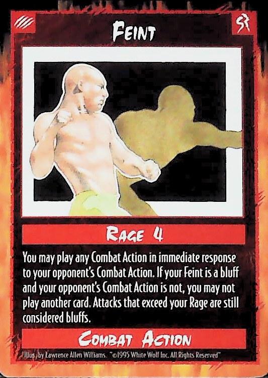 Rage CCG | Feint - Unlimited | The Nerd Merchant