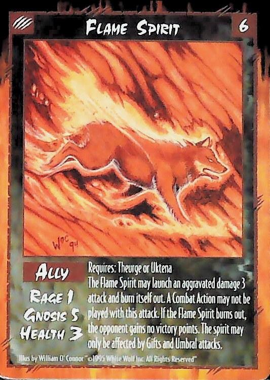 Rage CCG | Flame Spirit - Unlimited | The Nerd Merchant