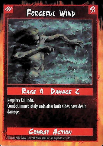 Rage CCG | Forceful Wind - Unlimited | The Nerd Merchant