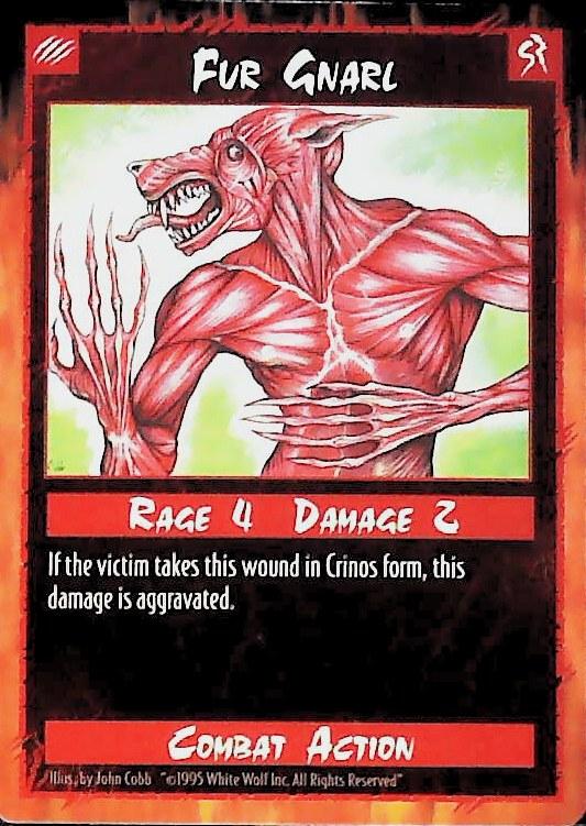 Rage CCG | Fur Gnarl - Unlimited | The Nerd Merchant