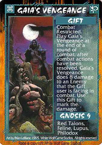 Rage CCG | Gaia's Vengeance - Unlimited | The Nerd Merchant