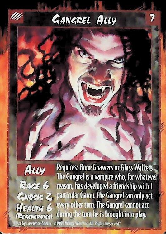 Rage CCG | Gangrel Ally - Unlimited | The Nerd Merchant