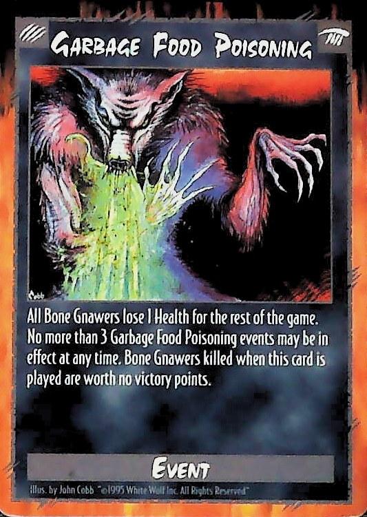 Rage CCG | Garbage Food Poisoning - Unlimited | The Nerd Merchant