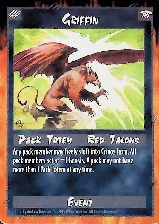 Rage CCG | Griffin - Unlimited | The Nerd Merchant