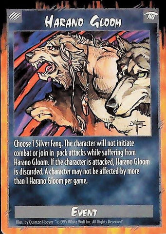 Rage CCG | Harano Gloom - Unlimited | The Nerd Merchant