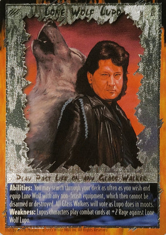 Rage CCG | Lone Wolf Lupo (Foil) - Unlimited | The Nerd Merchant