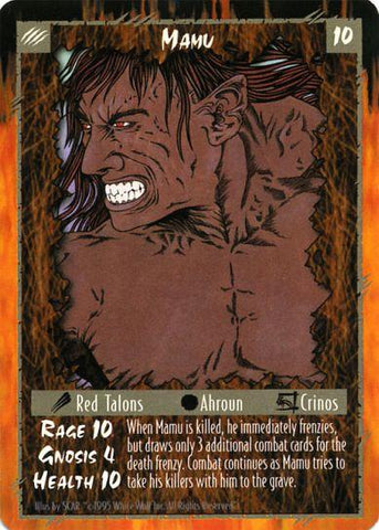 Rage CCG | Mamu - Unlimited | The Nerd Merchant