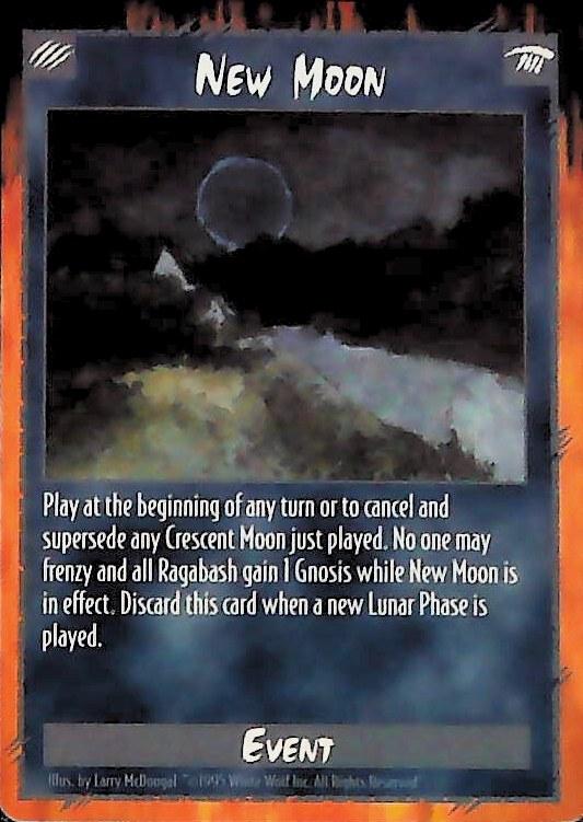 Rage CCG | New Moon - Unlimited | The Nerd Merchant