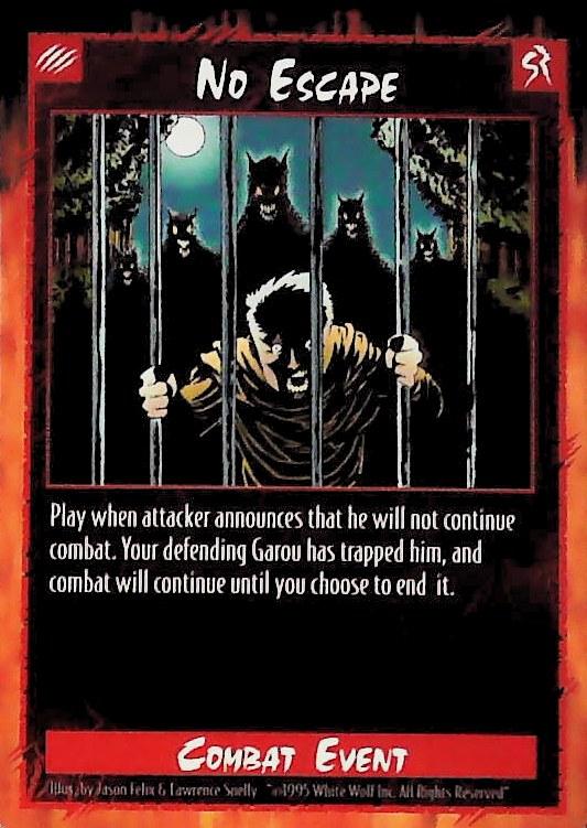 Rage CCG | No Escape - Unlimited | The Nerd Merchant