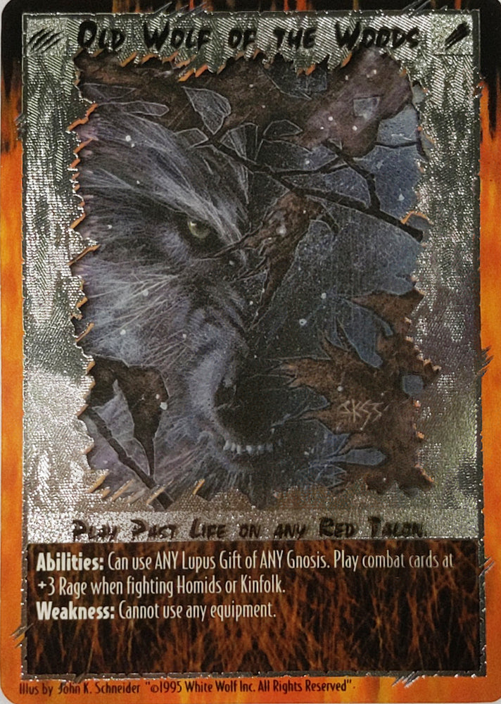 Rage CCG | Old Wolf of the Woods (Foil) - Unlimited | The Nerd Merchant